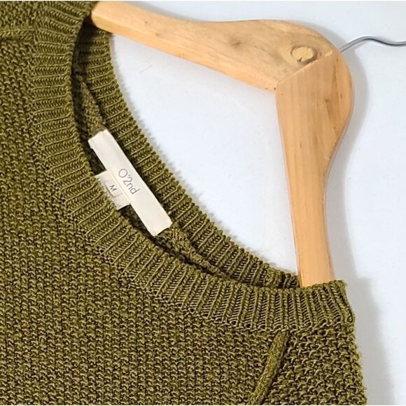 0,2nd Unique Green And Purple Women's sweater - Picture 5 of 9